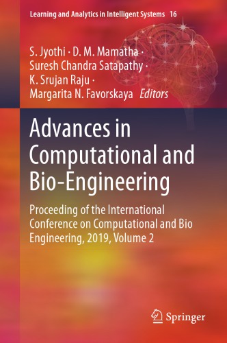 Advances in Computational and Bio-Engineering -- Proceeding of the International Conference on Computational and Bio Engineering, 2019, Volume 2