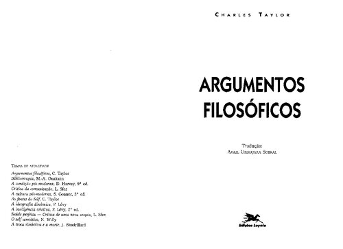 Argumentos filosóficos