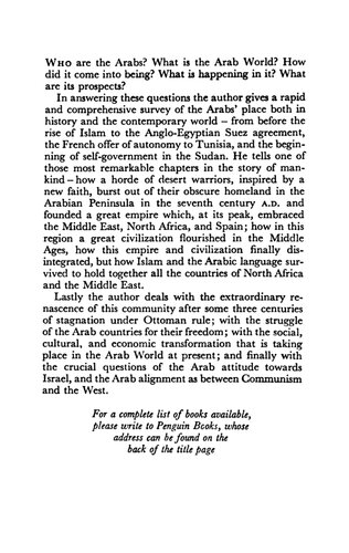 The Arabs