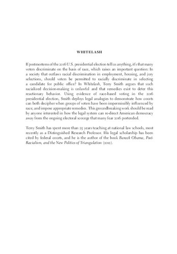 Whitelash: Unmasking White Grievance at the Ballot Box