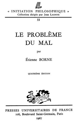 Le problème du mal