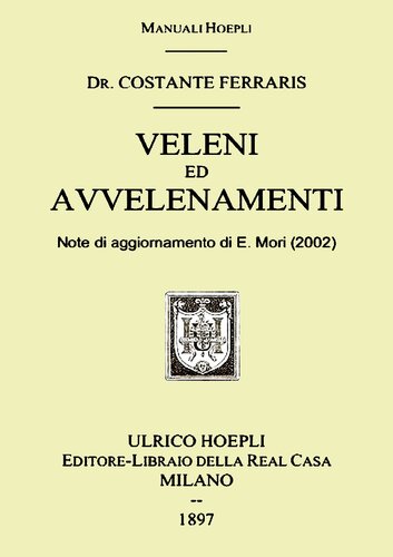 Veleni ed avvelenamenti (optimized A4)