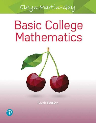 Basic College Mathematics (6th Edition) ()