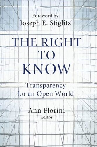 The Right to Know: Transparency for an Open World