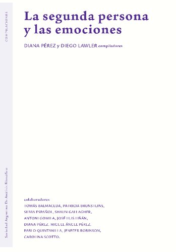 La segunda persona y las emociones