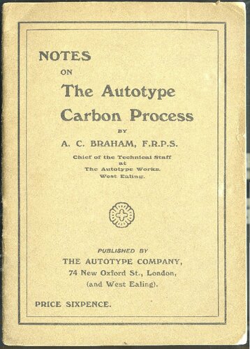 The Autotype Carbon Process