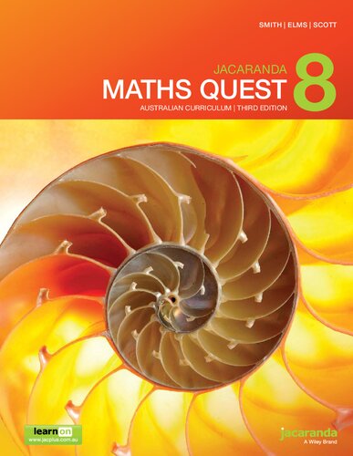 Jacaranda Maths Quest 8 Australian Curriculum third Edition