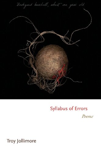 Syllabus of Errors: Poems (Princeton Series of Contemporary Poets)