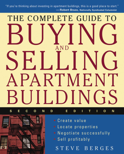 The Complete Guide to Buying and Selling Apartment Buildings