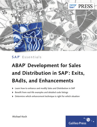 ABAP Development for Sales and Distribution in SAP: Exits, BAdIs, and Enhancements (Sap Essentials)