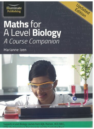 Mathematics for a Level Biology: A Course Companion