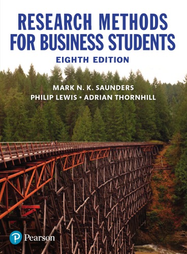 Research Methods For Business Students