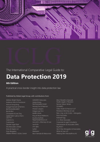 The International Comparative Legal Guide To: Data Protection 2019