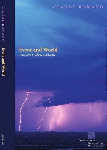 Event and World (Perspectives in Continental Philosophy)