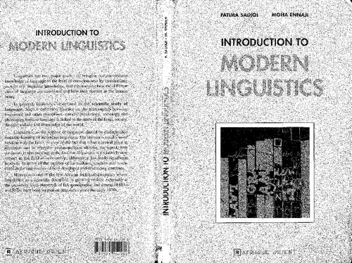 Introduction to modern linguistics