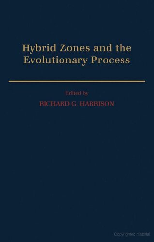 Hybrid Zones and the Evolutionary Process