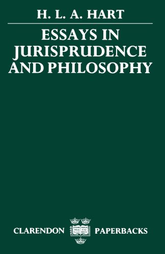 Essays in Jurisprudence and Philosophy
