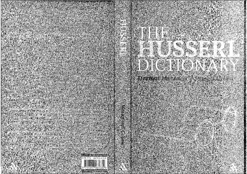 The Husserl Dictionary (Continuum Philosophy Dictionaries)