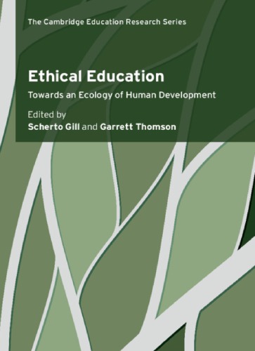 Ethical Education: Towards An Ecology Of Human Development