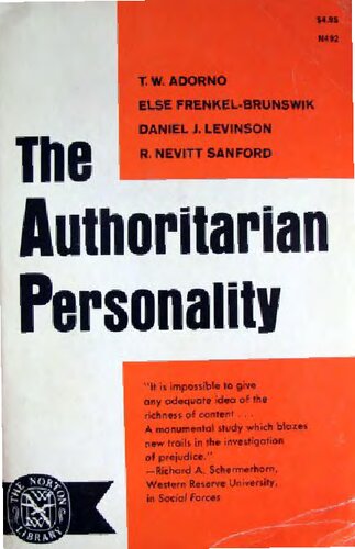 The Authoritarian Personality