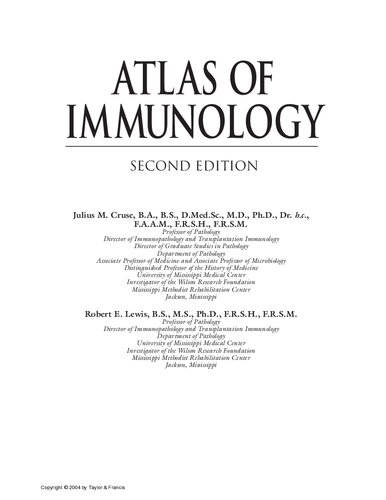 Atlas of Immunology, Second Edition
