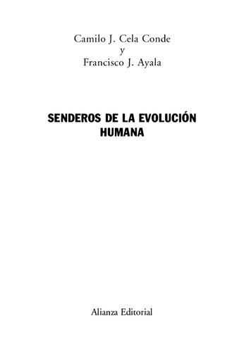 Senderos de la evolución humana