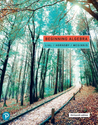 Beginning algebra