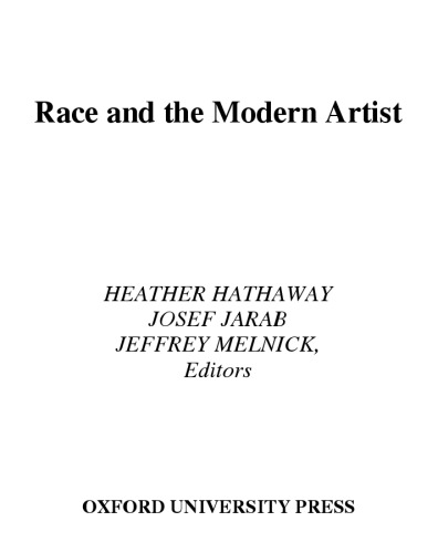 Race and the Modern Artist