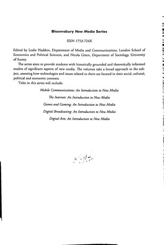 Digital Arts: An Introduction to New Media (Bloomsbury New Media Series)