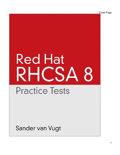 Red Hat RHCSA 8 Practice Tests