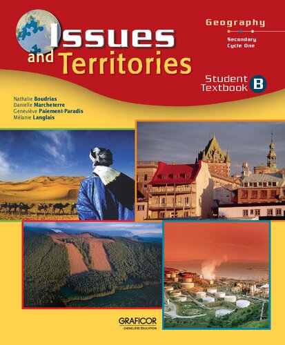 Issues and territories : geography, secondary cycle one. Textbook B