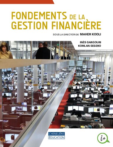 Fondements de la gestion financière