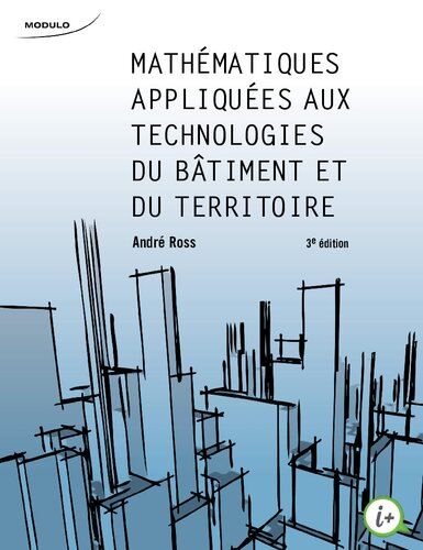 Mathématiques appliquées aux technologies du bâtiment et du territoire