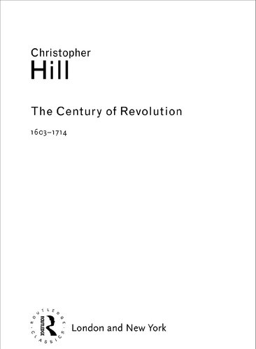 The Century of Revolution: 1603-1714