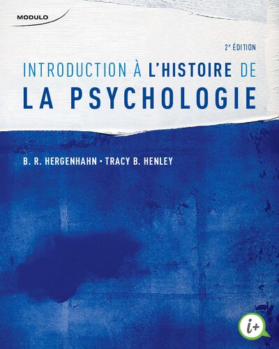 Introduction à l'histoire de la psychologie