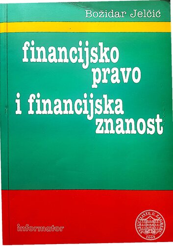 Financijsko pravo i financijska znanost