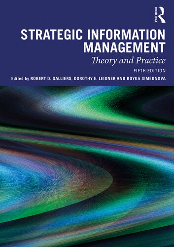 Strategic information management : theory and practice