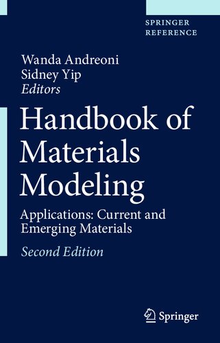 Handbook of Materials Modeling: Applications: Current and Emerging Materials