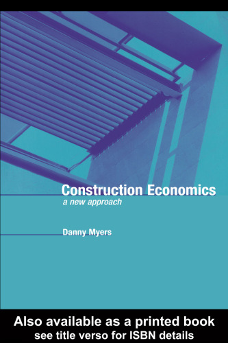 Construction Economics: A New Approach