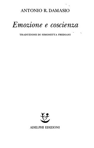 Emozione e coscienza