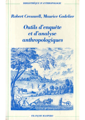 Outils d’enquête et d’analyse anthropologiques