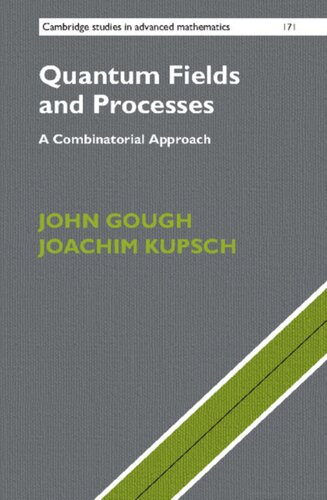 Quantum Fields and Processes: A Combinatorial Approach