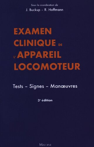 Examen clinique de lappareil locomoteur