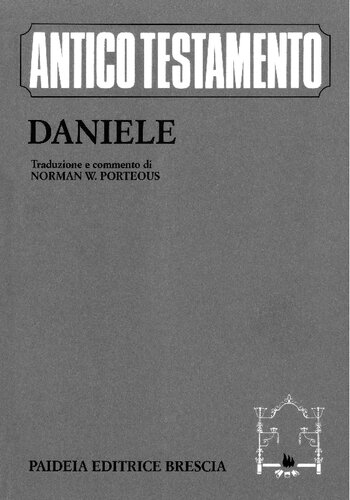 Daniele. Traduzione e commento