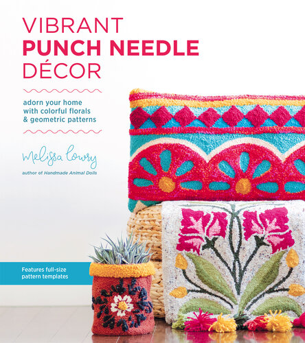 Vibrant Punch Needle Décor: Adorn Your Home with Colorful Florals and Geometric Patterns