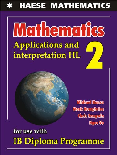 Mathematics Applications and Interpretation HL 2