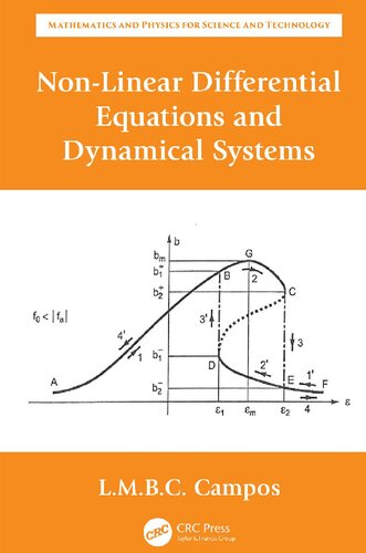 Non-Linear Differential Equations and Dynamical Systems (Mathematics and Physics for Science and Technology)