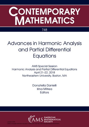 Advances in Harmonic Analysis and Partial Differential Equations (Contemporary Mathematics)