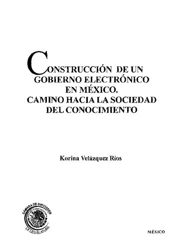 Construcción de un gobierno electrónico en México