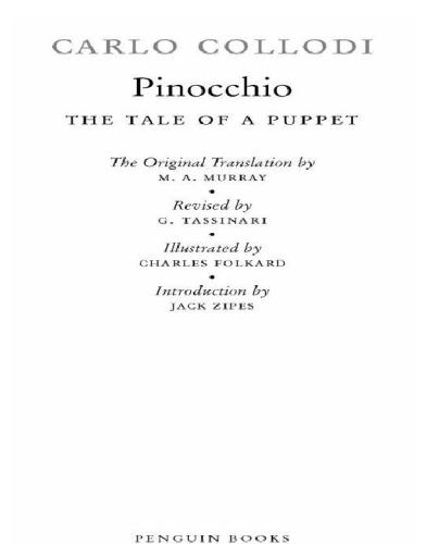 Pinocchio: the tale of a puppet